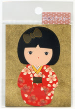 Load image into Gallery viewer, JJ323 JAPANESE STICKER JAPANESE KIMONO GIRL