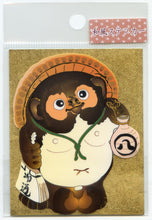 Load image into Gallery viewer, JJ383 JAPANESE STICKER TANUKI FIGURE(RACCOON DOG)