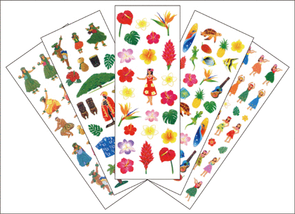HAWAII STICKERS
