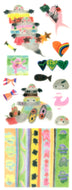 99-003 UOU CUTE STICKER GHOSTS