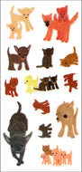 99-011 UOU CUTE STICKER　DOGS