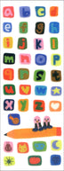 99-014 UOU CUTE STICKER　LETTERS