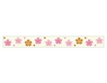 Load image into Gallery viewer, AT578 WASHI TAPE WITH GOLD FOIL SAKURA

