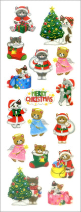 HR473 SPARKLIES CHRISTMAS CATS