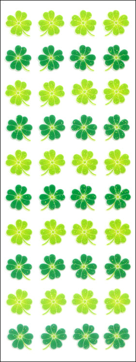 HR792 SPARKLIES CLOVERS 4