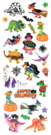 HR867 SPARKLIES DINOSAURS HALLOWEEN
