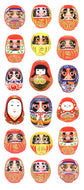 JP330 WASHI STICKERS  DARUMA