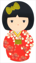Load image into Gallery viewer, JJ323　JAPANESE　STICKER　JAPANESE KIMONO GIRL
