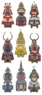 JP309 WASHI STICKERS  WARLORD