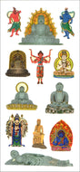 JQ370 WASHI STICKERS DAIBUTSU BUTSUZO