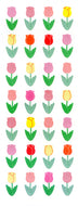 PA169 PEARL STICKERS TULIPS