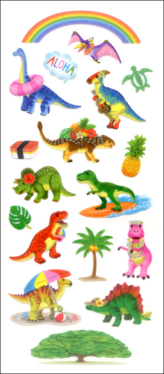 ZQ381 SPARKLIES DINOSAURS IN HAWAII