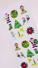 Load and play video in Gallery viewer, XJ061 CHRISTMAS PRISM STICKERS Christmas time
