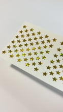 Load and play video in Gallery viewer, PH009 STAR STICKERS GOLD
