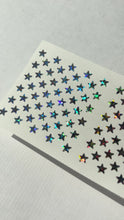 Load and play video in Gallery viewer, PH005 STAR STICKERS SILVER
