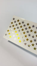 Load and play video in Gallery viewer, PH311 STAR STICKERS GOLD/SILVER
