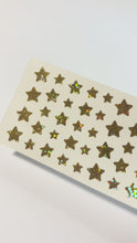 Load and play video in Gallery viewer, PMS709 STAR STICKERS GOLD
