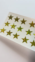 Load and play video in Gallery viewer, PH409 STAR STICKERS GOLD
