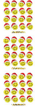 Load image into Gallery viewer, XJ046 CHRISTMAS PRISM STICKERS Smile face

