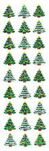 Load image into Gallery viewer, XJ070 CHRISTMAS PRISM STICKERS Christmas tree
