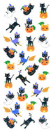 CR986 SPARKLIES HALLOWEEN BLACK CATS