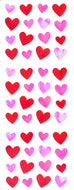 AU282 AURORA HEART STICKERS  3 COLORS