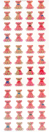 EA027 AURORA STICKERS  BEARS
