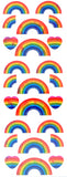 EA080 AURORA STICKERS RAINBOWS
