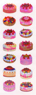 EA088 AURORA STICKERS BIRTHDAY CAKES