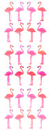 EA126 AURORA STICKERS FLAMINGOS