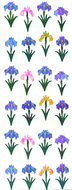 EA171 AURORA STICKERS IRISES