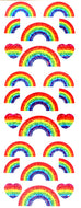 CP080 PRISM STICKERS RAINBOWS
