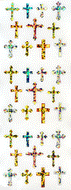 CP111 PRISM STICKERS CROSS