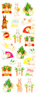 CR243 SPARKLIES NEW YEAR'S RABBITS