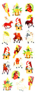 CR318 SPARKLIES NEW YEAR'S HORSES