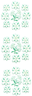JB204 WASHI STICKERS LILY