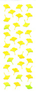 JC248 WASHI STICKERS GINKO LEAVES