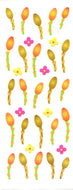 JC294 WASHI STICKERS TSUKUSHI