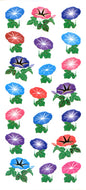 JP174 WASHI STICKERS  MORNING GLORIES