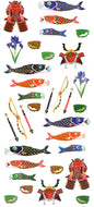 JP236 WASHI STICKERS  BOYS' FESTIVAL