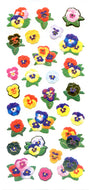 JP255 WASHI STICKERS  PANSIES