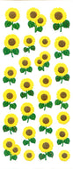 JP258 WASHI STICKERS  SUNFLOWERS