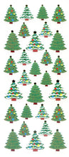 Load image into Gallery viewer, JQ270 WASHI STICKERS CHRISTMAS TREES WITH ILLUMINATION
