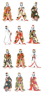 JP316 WASHI STICKERS  BRIDES