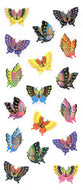JP322 WASHI STICKERS  WAFU BUTTERFLIES