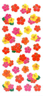 JP375 WASHI STICKERS  HIBISCUS