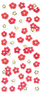 JP419 WASHI STICKERS  UME