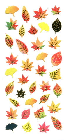 JP844 WASHI STICKERS AUTUMN LEAVES