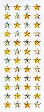Load image into Gallery viewer, PH211 STAR STICKERS GOLD/SILVER
