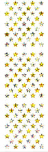 Load image into Gallery viewer, PH311 STAR STICKERS GOLD/SILVER
